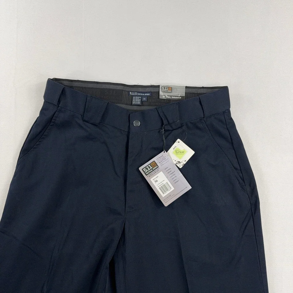 5.11 Tactical Uniform Pants P/R A-Class Teflon Dark‎ Navy Blue Men 36 NWT